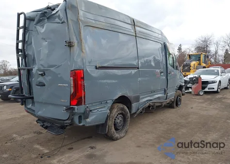 2024 Mercedes-Benz Sprinter 2500 Standard Roof 4-Cyl Diesel Ho из США, поврежденный, VIN W1Y4NBVY5RT189362